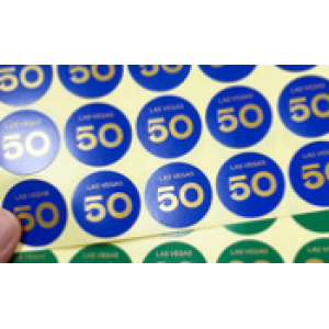 Advertising stickers