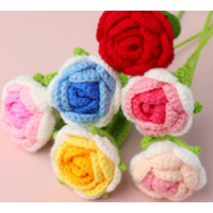 Yarn flowers