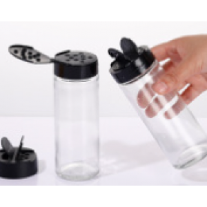 Glass seasoning bottle