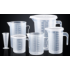 Plastic measuring cups