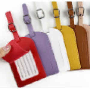 PU luggage tag