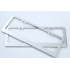 Stainless steel license plate frame