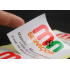 Advertising stickers