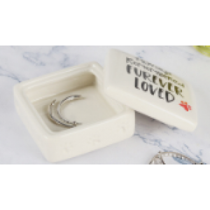 Porcelain jewelry box