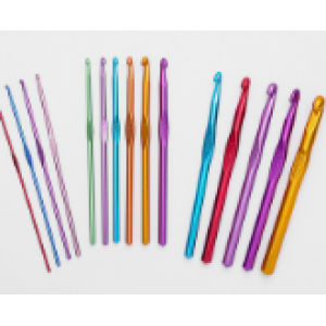 Aluminium crochet hook