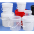 Plastic storage bucket
