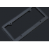 Plastic license plate frame