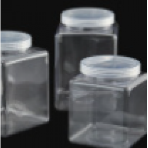 Plastic storage jars