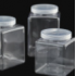 Plastic storage jars