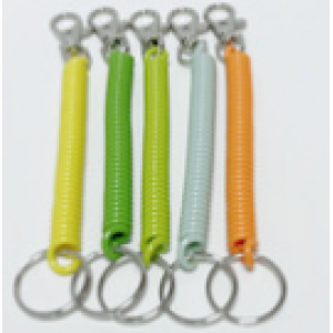 Plastic keychain