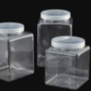 Plastic storage jars