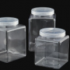 Plastic storage jars