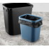 Plastic trash cans
