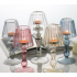 Glass candle holders